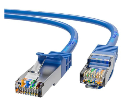 Kabel komputerowy ExtraLink Kat.6A S/FTP 5m Patchcord LAN miedź skrętka 10Gbit/s